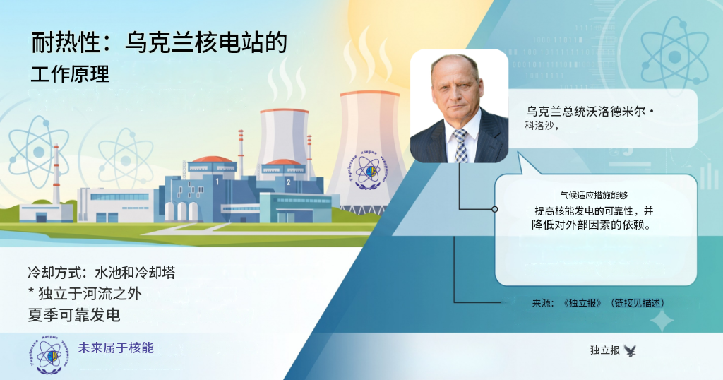 Les vagues de chaleur et la sécheresse en Europe perturbent l'exploitation nucléaire, un expert ukrainien affirme que l'adaptation climatique est liée à l'indépendance énergétique