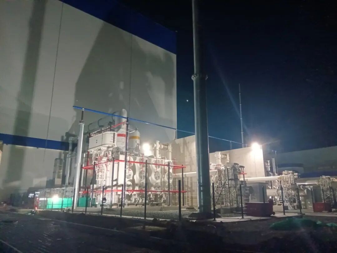 Achèvement réussi de l'alimentation électrique inversée 500 kV de l'unité 4 de la centrale nucléaire de Changjiang à Hainan