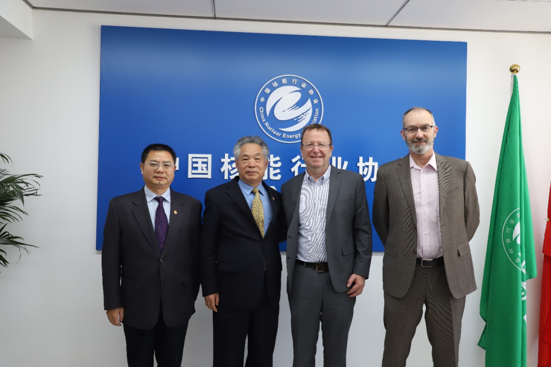 法国欧安诺公司亚洲区总裁一行到访中国核能行业协会