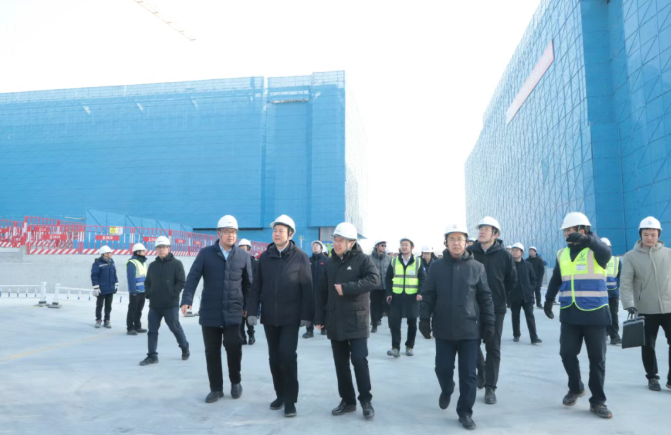 中核二四中核雄安科技园项目迎来省级安全生产观摩团