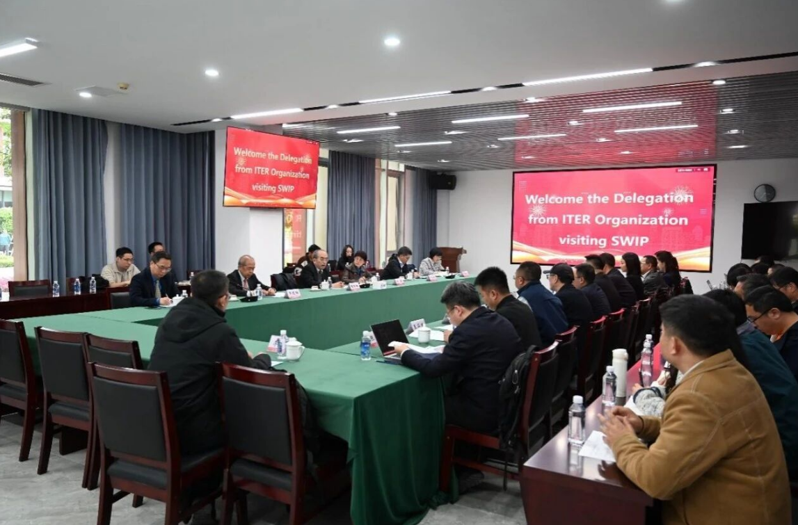 核聚变中心陪同ITER组织副总干事一行赴国内相关单位访问交流