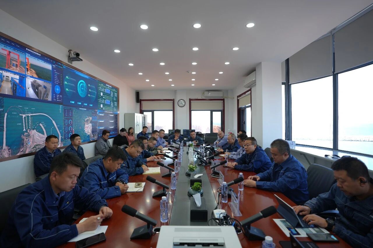 红沿河核电公司总经理高志刚开展冷源保障管理巡视