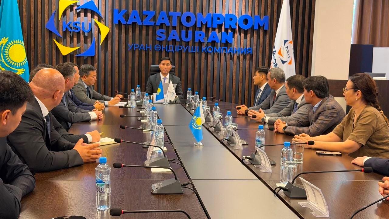 Kazakhstan Atomic Energy Agency Holds Meeting on Uranium Mining Enterprise Regulation Implementation in Shymkent