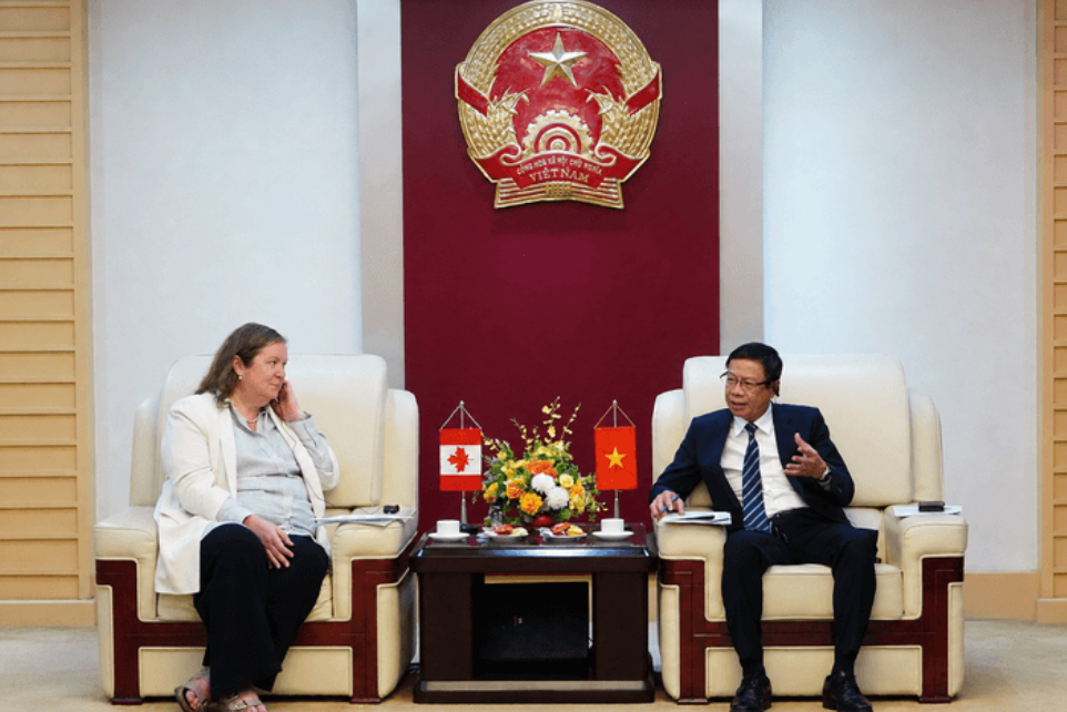 Vietnam's Ministry of Science and Technology and Canada's Saskatchewan Province Strengthen Cooperation on Peaceful Use of Nuclear Technology