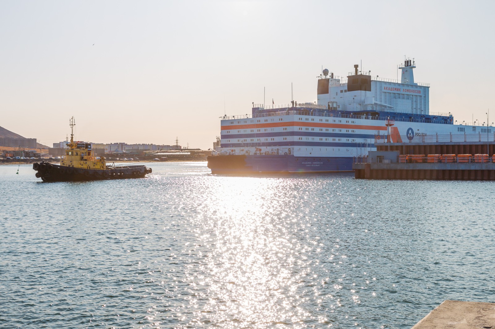 Fresh nuclear fuel delivered for Reactor 1 of the Akademik Lomonosov floating nuclear power plant