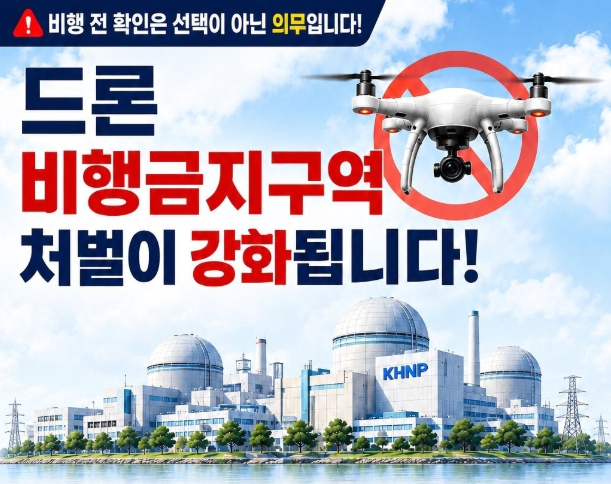 South Korea Strengthens Drone Control Around Nuclear Power Plants, Illegal Flights to Trigger Criminal Law