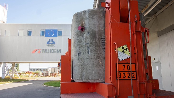 First Batch of Radioactive Waste Transported from New Chernobyl Waste Processing Facility