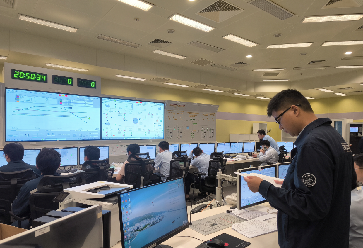 La Station de supervision de la sûreté nucléaire et radiologique de la région Nord de la Chine du Ministère de l'Écologie et de l'Environnement effectue une supervision spéciale sur la libération du point de contrôle de l'essai à froid de l'unité 8 de la centrale nucléaire de Tianwan