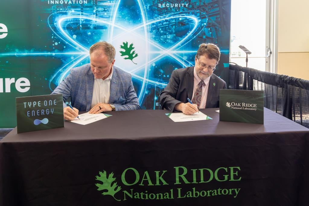Le laboratoire national d'Oak Ridge concède sous licence la technologie de pastilles de combustible cryogéniques à Type One Energy