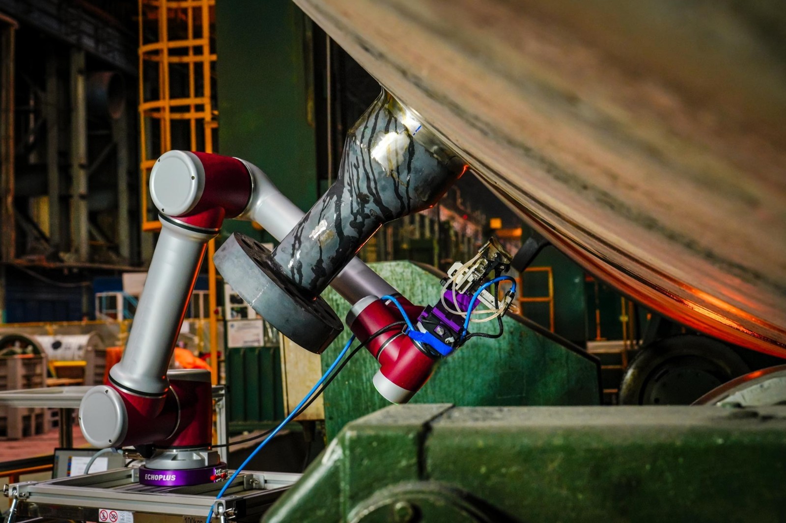 L'usine Atommash de Russie met en service un robot de contrôle ultrasonore des soudures pour améliorer l'efficacité de l'inspection des équipements nucléaires