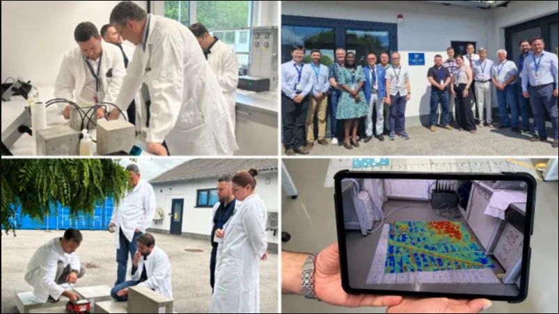 L'Agence internationale de l'énergie atomique forme des experts ukrainiens à l'application des techniques d'essais non destructifs pour l'évaluation des infrastructures endommagées