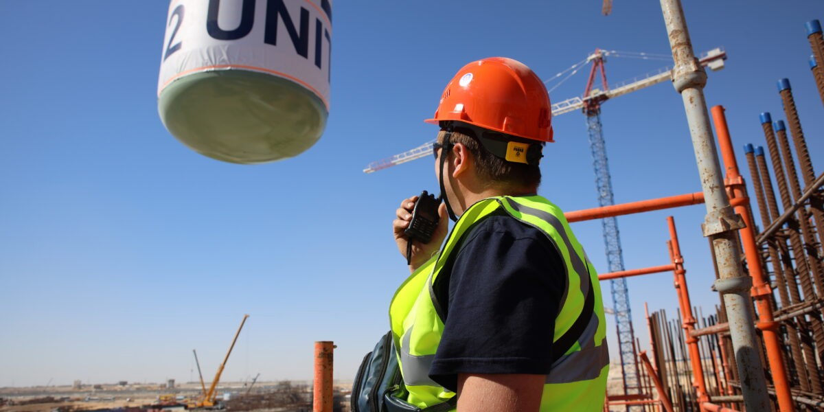Construction simultanée de quatre tranches de la centrale nucléaire de Dabaa en Égypte
