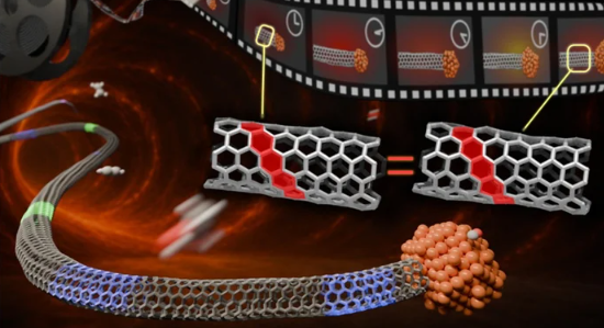 Les nanotubes de carbone peuvent « mémoriser » leur structure initiale, le marquage isotopique révèle le processus de croissance dynamique