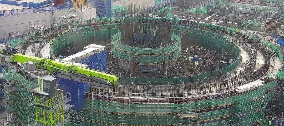 工程捷报！徐大堡核电4号机组反应堆厂房预应力廊道顶板浇筑完成