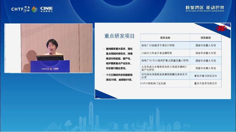 李冬梅：重庆川仪在智慧核电领域的研究与发展