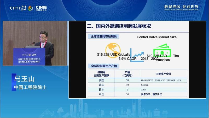 马玉山：高端控制阀及其智能制造