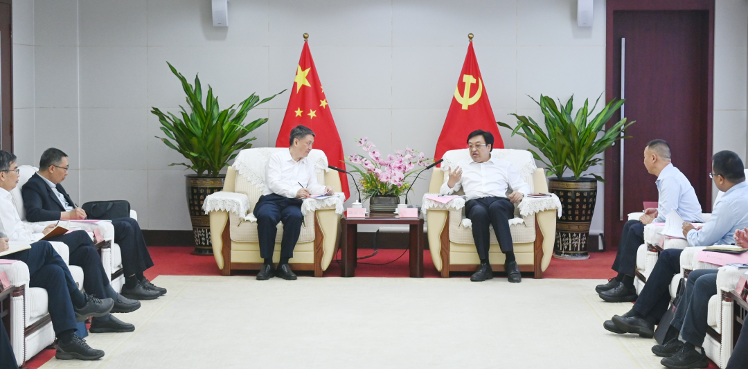 温枢刚拜会海南省委书记冯飞：加大风电、核电等清洁能源开发建设力度