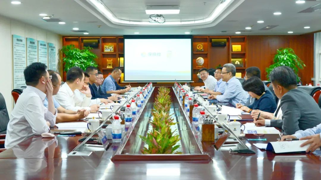 钱智民到深投控和腾讯公司调研