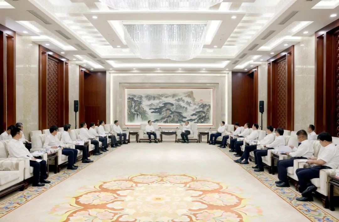 邹磊、刘明胜拜会山东省委书记林武、省长周乃翔