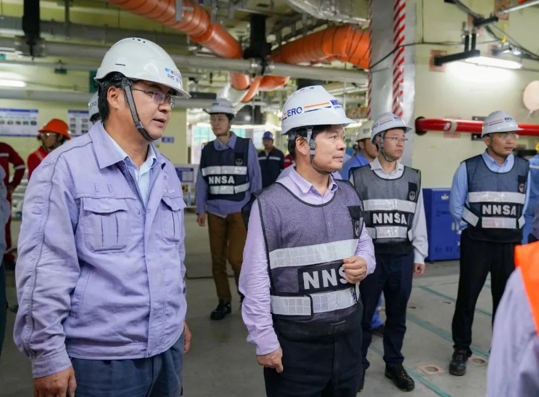 生态环境部（国家核安全局）核设施安全监管司到苍南核电现场调研