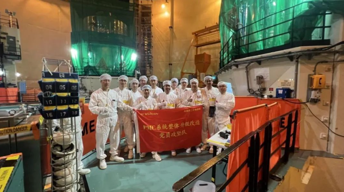 大亚湾核电站三十年大修PMC系统整体改造项目攻坚任务完成