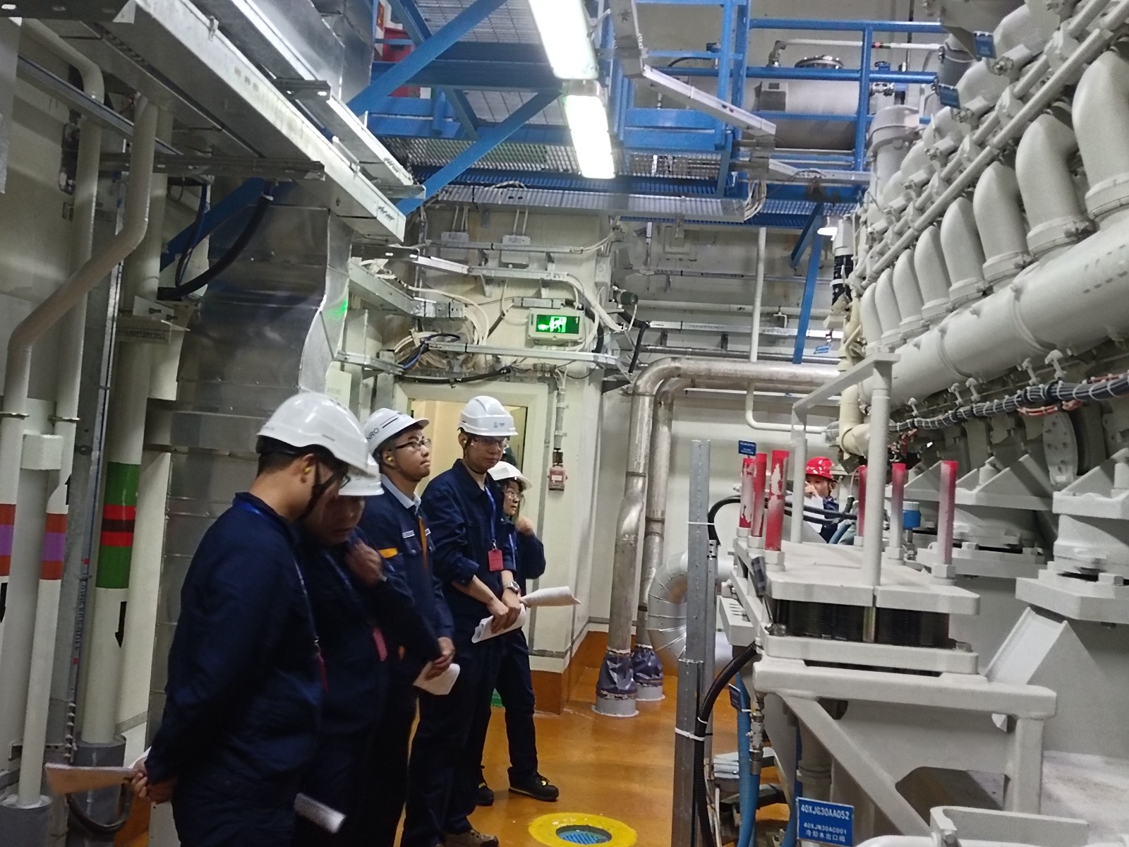 华北监督站开展田湾核电站应急柴油机组联合监督