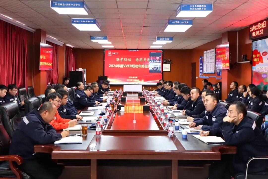中核二三2024年度VVER联动总结会顺利召开