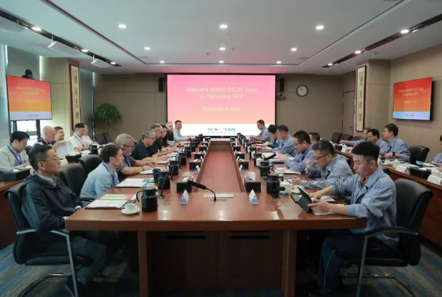 WANO巴黎中心开展太平岭核电厂2号机组启动前同行评审（PSUR）活动