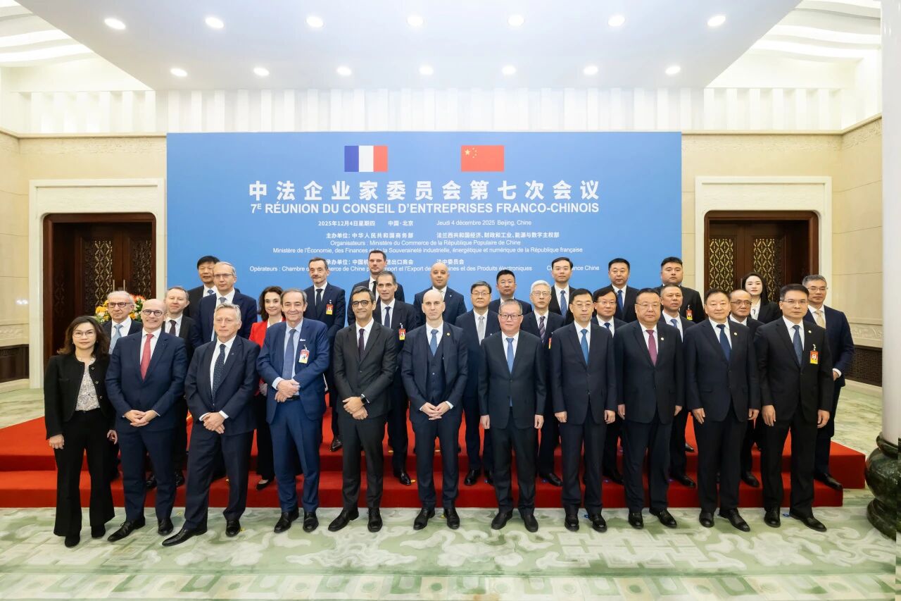 中核集团出席中法企业家委员会第七次会议