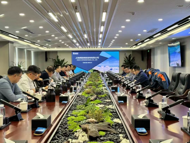 上海英致公司拜访辽宁红沿河核电有限公司