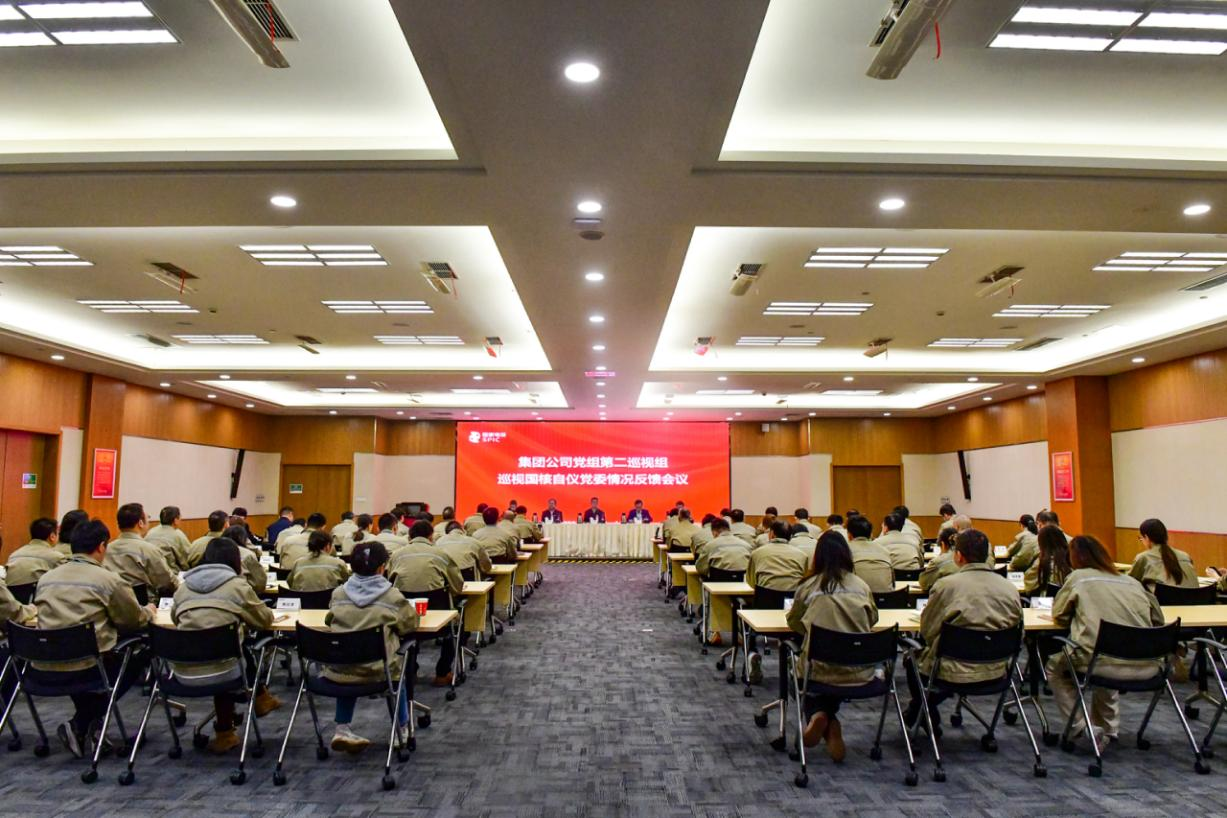 集团公司党组第二巡视组向国核自仪党委反馈巡视情况