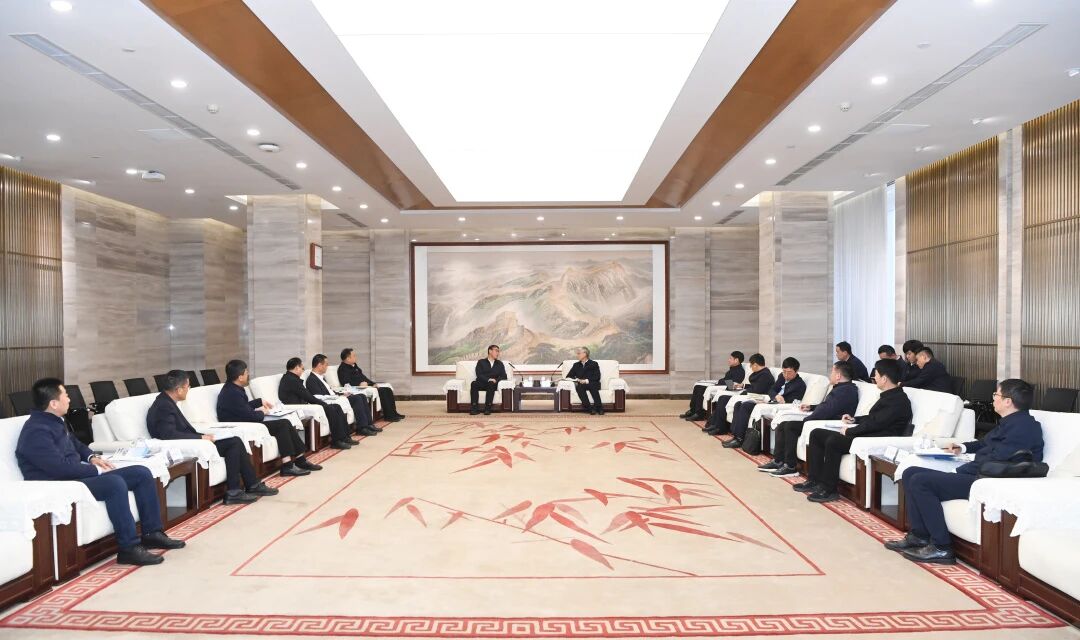 张彦军会见中国华能南方分公司党委书记、执行董事刘庆伏