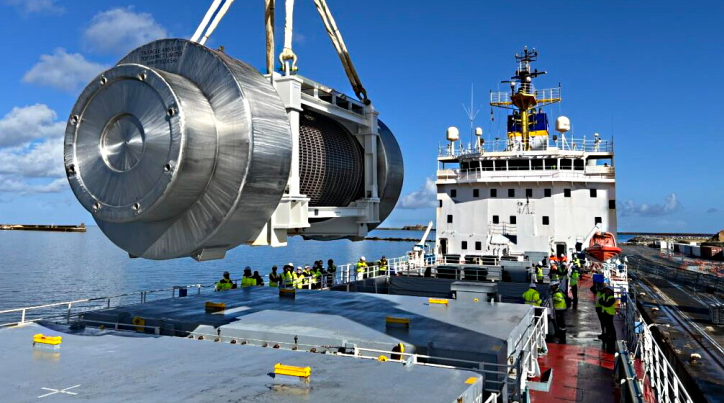 太平洋核运输公司旗下船舶Pacific Grebe完成改装，可运输乏MOX燃料新型容器