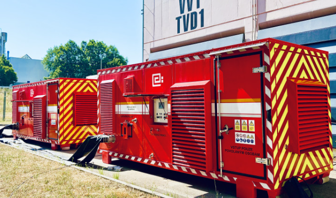 捷克杜科瓦尼核电站配备新型移动冷却供水系统