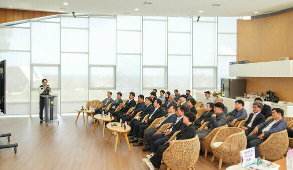 韩国庆州议会深入考察月城核电站及放射性废物处理设施